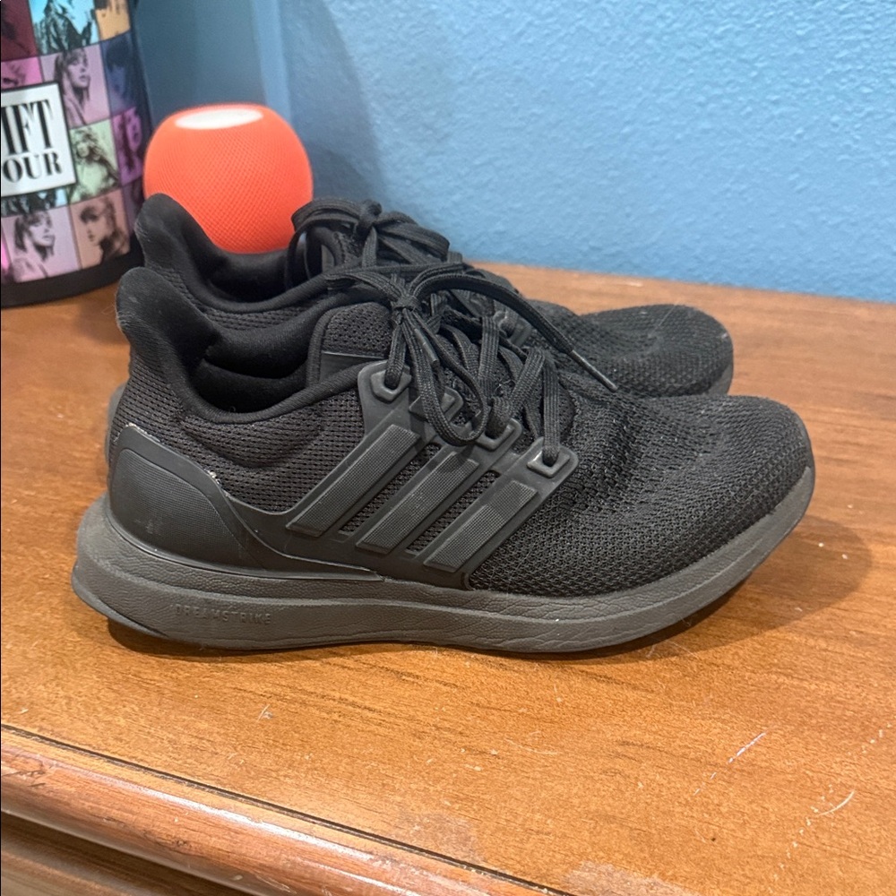 Big boys adidas Men's Black Athletic Running Shoes